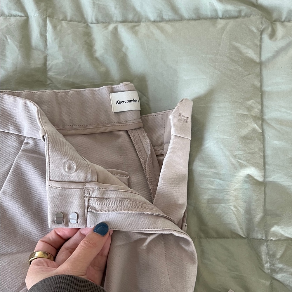 Abercrombie & Fitch Light Tan Pants - Picture 3 of 9